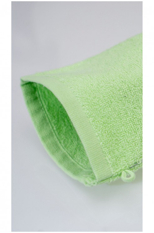 %100 Pamuk Kese 15x21 30 Gr Yeşil (1 Adet)  (Bu Ürün    Banyo Lifi ve Süngeri Modelidir)